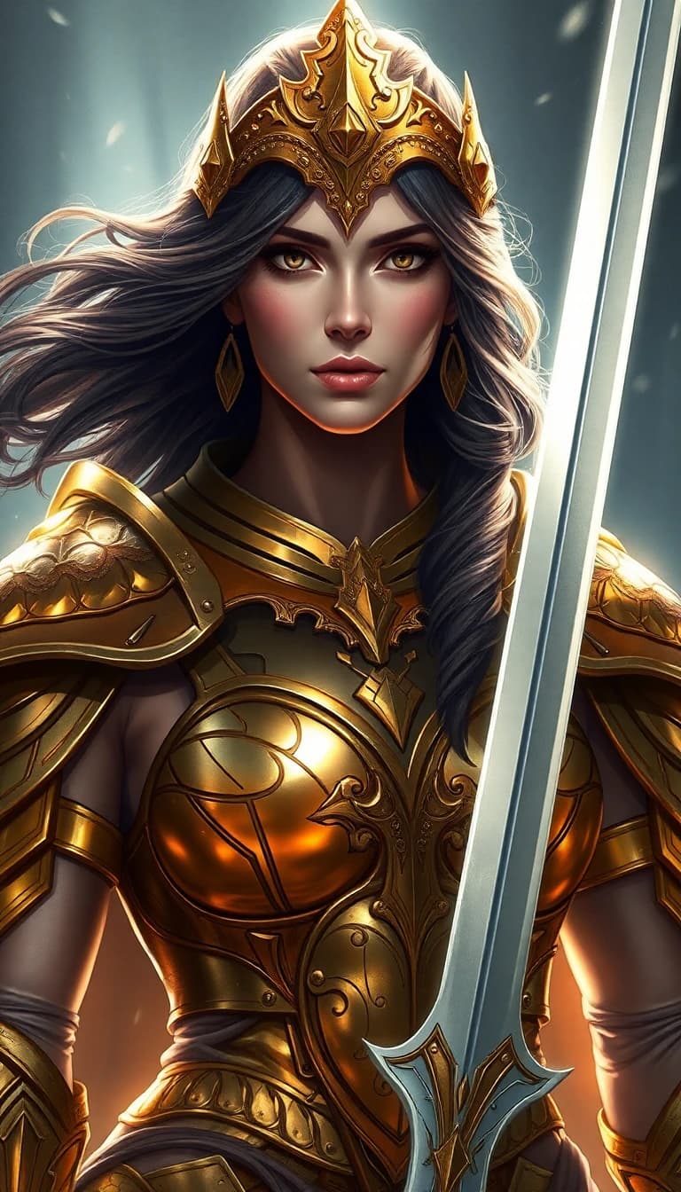 LUNA AI art generator running on Android showing AI portrait generation