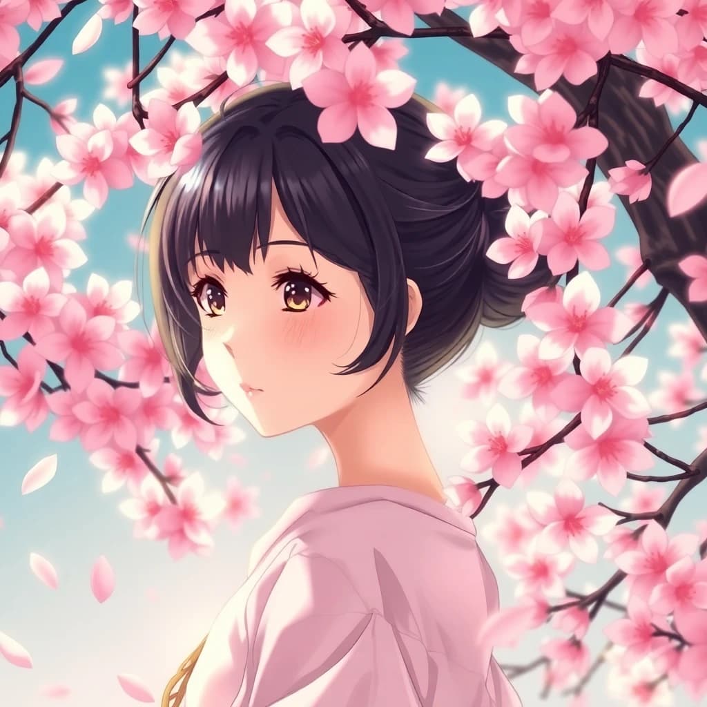 Anime AI Art created with LUNA AI art generator app